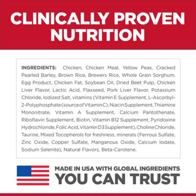 Image showing 5 th Hill's Science Diet Large Breed Adult Sensitive Stomach and Skin Chicken Recipe Dry Dog Food, 30 lb. Bag