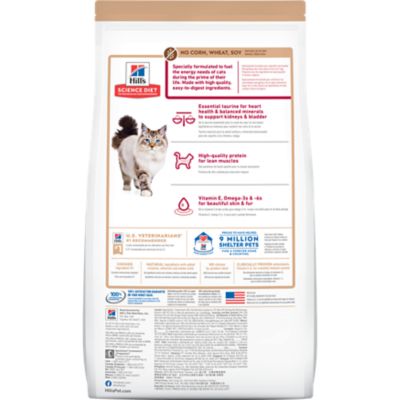 Image showing  Adult Indoor/Outdoor No Corn, Wheat or Soy Chicken Recipe Dry Cat Food