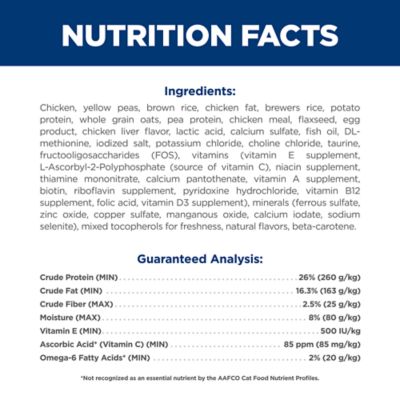 Image showing  Senior 7+ Indoor/Outdoor No Corn, Wheat or Soy Chicken and Brown Rice Recipe Dry Cat Food