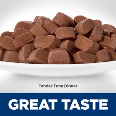 Image showing  Adult Cat Food, Tender Tuna Dinner, Pouch, 2.8 oz.