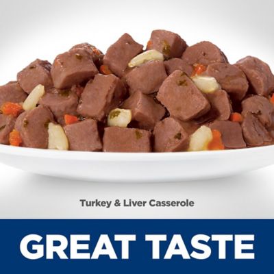 Image showing  Adult Cat Food, Turkey & Liver, Pouch, 2.8 oz.