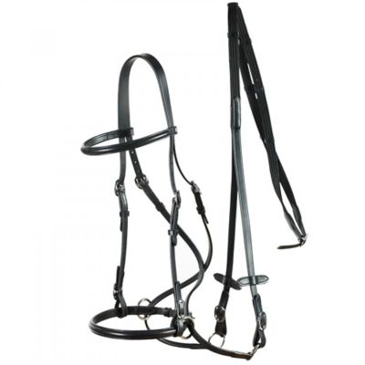 Horze Leather Bitless English Bridle