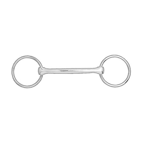 Horze Loose Ring Snaffle Bit with 135 mm Mullen Mouthpiece
