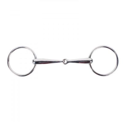 Horze Loose 55 mm Ring Snaffle Bit, 135 mm Mouthpiece