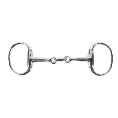 Horze Lozenge Link Eggbutt Snaffle Bit, 135 mm Mouthpiece