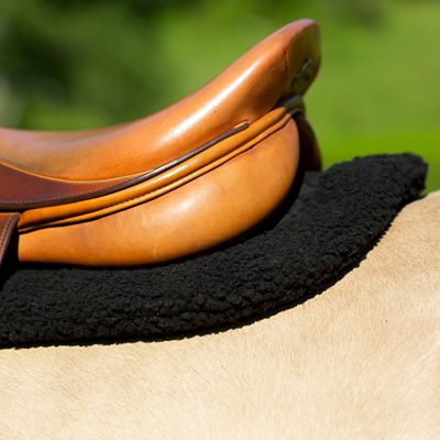 Image showing 8 th Horze Fur Half Saddle Pad