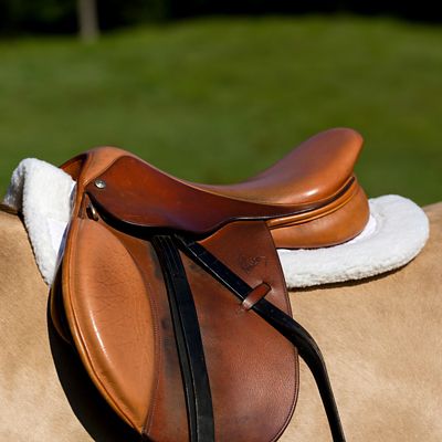 Image showing  Fur Half Saddle Pad