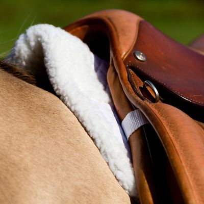 Image showing  Fur Half Saddle Pad