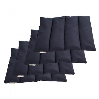 Image showing  Cotton Horse Leg Wraps, Navy Blue, 4-Pack
