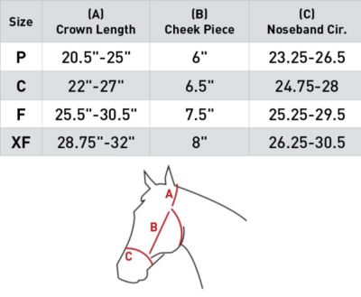 Image showing  Howard Nylon Fleece-Lined Horse Halter