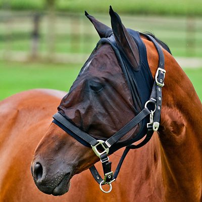 Horze Spandex Mesh Horse Fly Mask