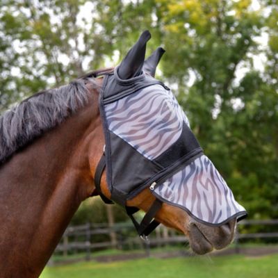 Horze Zebra Horse Fly Mask