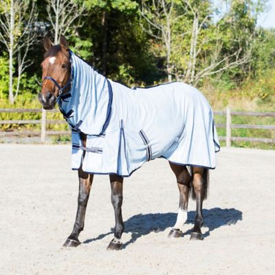 Image showing 0 th Horze Freja Fly Combo Horse Sheet with Neck Cover