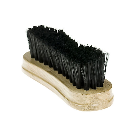 Horze Soft Equine Face Brush with Wooden Back