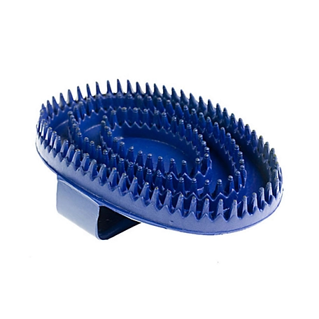 Horze Rubber Curry Horse Comb, Small