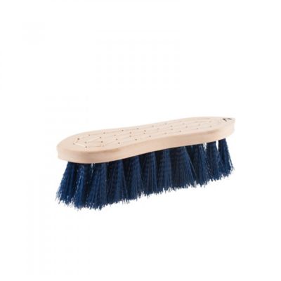 Horze Classic Hard Bristle Horse Brush with Wooden Back, 2 in.