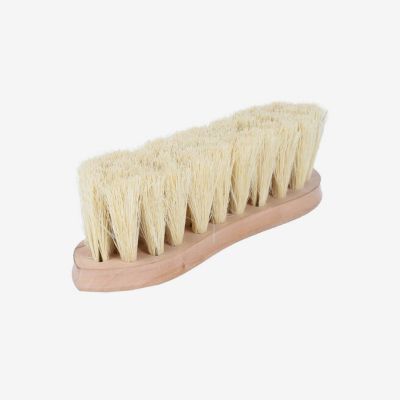 Image showing  Natural Bristle Hard Horse Brush with Wooden Back, 2 in.