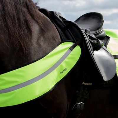 Horze Reflective Harness, Neon Yellow