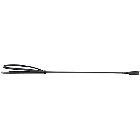 Horze Youth Rider Stock Whip, Black