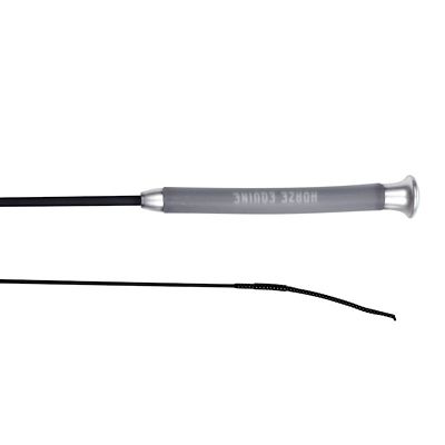 Horze Ashton Dressage Stock Whip, Black, 120