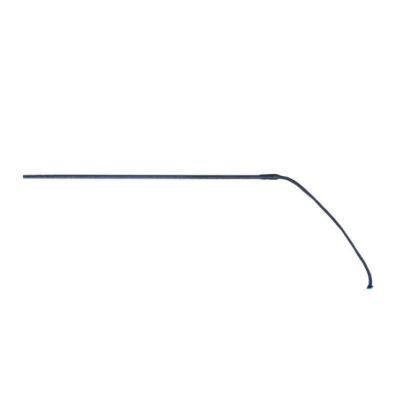 Image showing  Long Dressage Training Stock Whip, Blue, 120