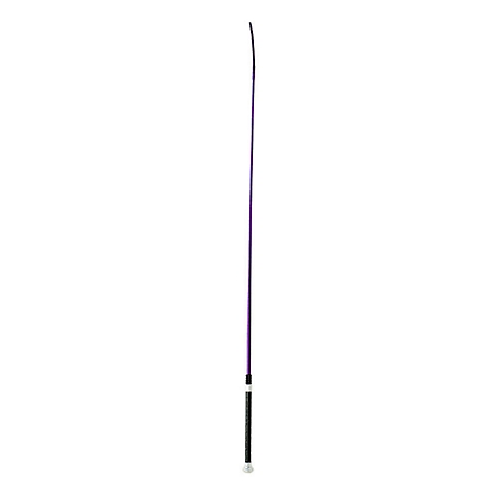Horze Bling Dressage Stock Whip, Purple, 100
