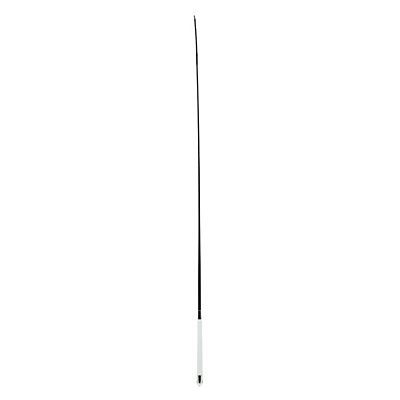 Horze Dressage Stock Whip, 60 in., Black/White, Black