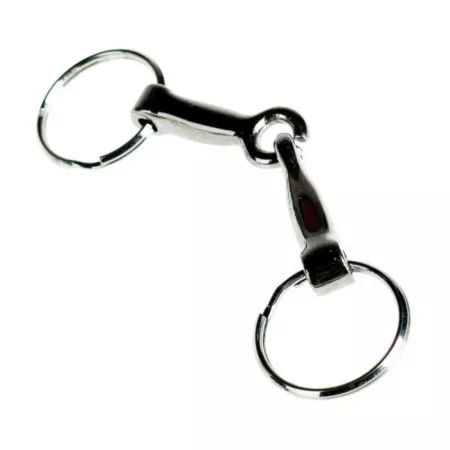 Horze key ring snaffle bit Key Chains