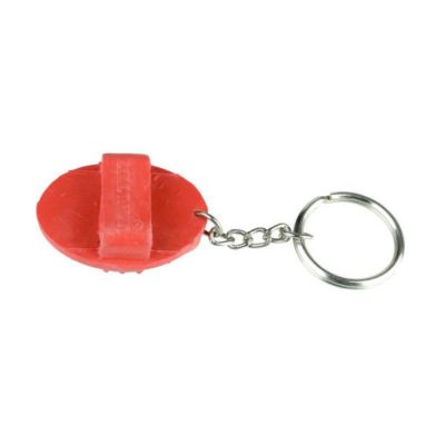 Horze Key Chain, Brush, Red