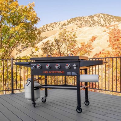Image showing 6 th Blackstone 4-Burner Propane Gas Flat Top Griddle, 36 in., Black