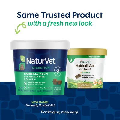 Image showing  Hairball Aid Plus Treats for Cats, Pumpkin Flavor, 60 ct.