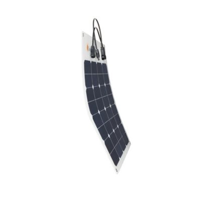 Image showing  50-Watt Flexible Monocrystalline Solar Panel for Off-Grid Solar Systems