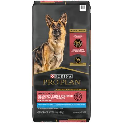 Purina Pro Plan Sensitive Stomach and Stomach Large Breed Dog Food, Salmon Formula Andy loves it German Shepherd dog