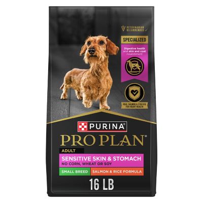 Purina Pro Plan Small Breed Sensitive Skin and Stomach Salmon and Rice Recipe Dry Dog Food