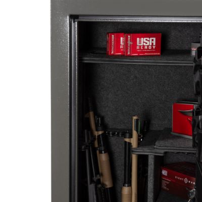 Image showing 5 th Winchester Safes 36 Long Gun 22.5 cu. ft. Electronic Lock Gun Safe, 45 Min. Fire Rating, Slate