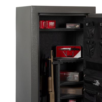 Image showing 6 th Winchester Safes 36 Long Gun 22.5 cu. ft. Electronic Lock Gun Safe, 45 Min. Fire Rating, Slate