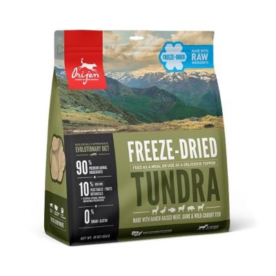 Image showing 5 th ORIJEN Grain Free Tundra Adult Freeze Dried Dog Food