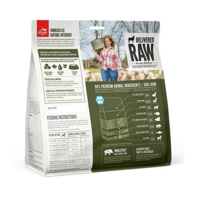 Image showing 7 th ORIJEN Grain Free Tundra Adult Freeze Dried Dog Food