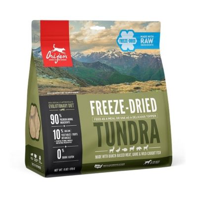Image showing 9 th ORIJEN Grain Free Tundra Adult Freeze Dried Dog Food