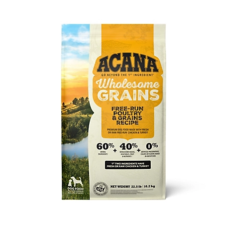ACANA 22.5 lb. Wholesome Grains Free Run Poultry