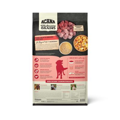 Image showing  Wholesome Grains All Life Stages Red Meat and Grains Recipe Dry Dog Food
