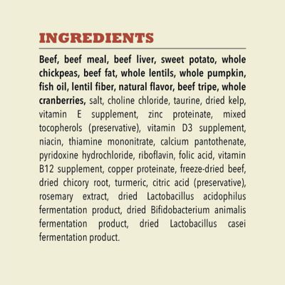 Image showing  Singles Limited Ingredient Diet Beef and Pumpkin Recipe Dry Dog Food