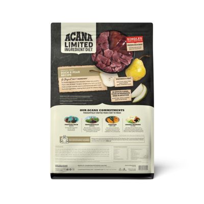 Image showing  Singles Limited Ingredient Diet Duck and Pear Recipe Dry Dog Food