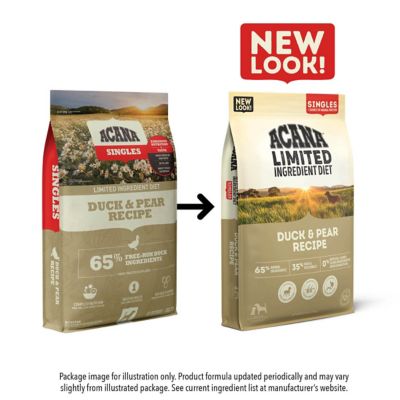 Image showing 7 th ACANA Singles Limited Ingredient Diet Duck and Pear Recipe Dry Dog Food