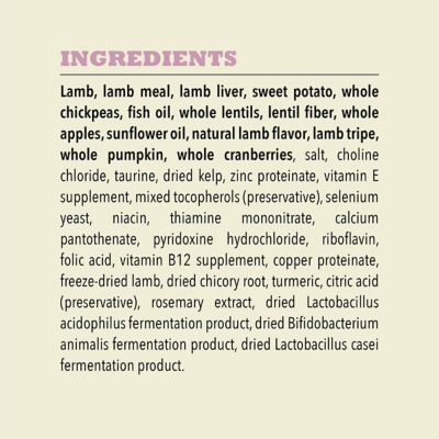 Image showing  Singles Limited Ingredient Diet Lamb and Apple Recipe Dry Dog Food
