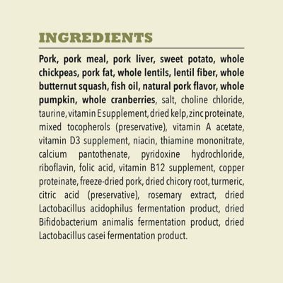 Image showing  Singles Limited Ingredient Diet Pork and Squash Recipe Dry Dog Food