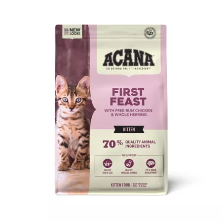 ACANA 4 lb Kitten's First Treat Dry Cat Food