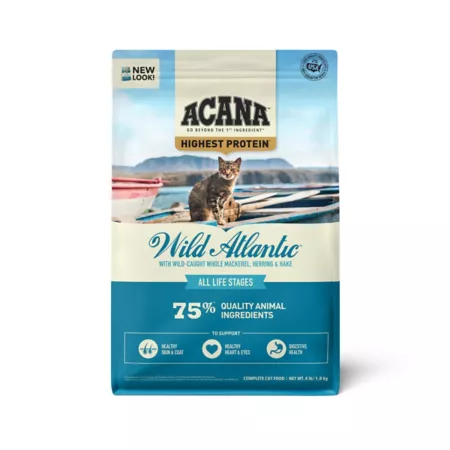 ACANA Dry Cat Food Wild Atlantic 4 lb. Dry Cat Food