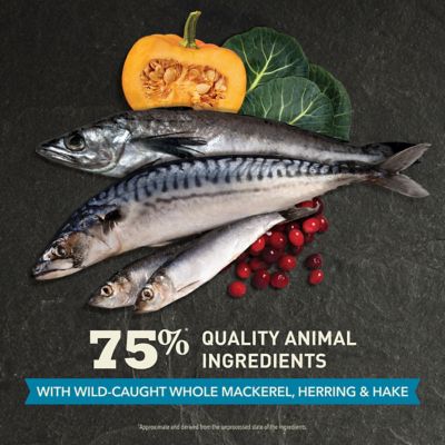 Image showing  Wild Atlantic All Life Stages Highest Protein Wild-Caught Whole Mackerel, Herring, and Hake Dry Cat Food