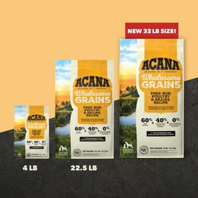 Image showing 5 th ACANA Wholesome Grains All Life Stages Free-Run Poultry and Grains Recipe Dry Dog Food